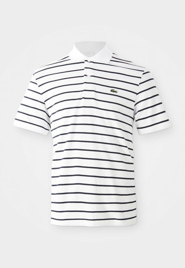 Lacoste UNISEX - Polo shirt - white/navy blue