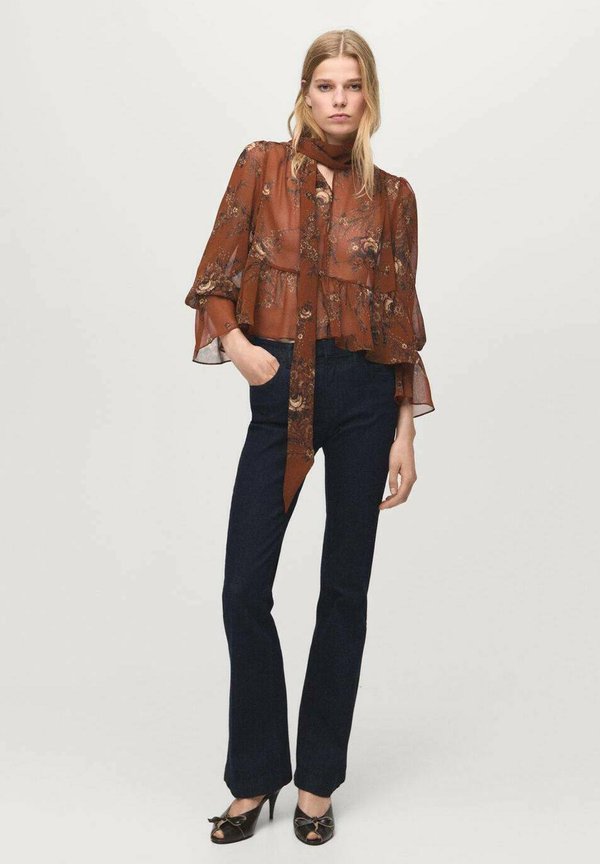 Mango Blouse - orange