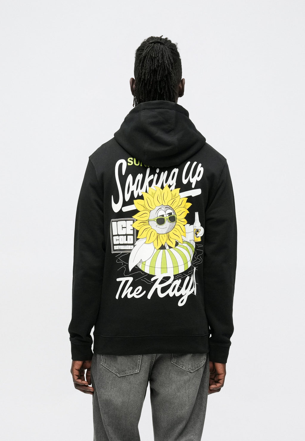 Lyle & Scott SUNNIES POOL BAR GRAPHIC HOODIE