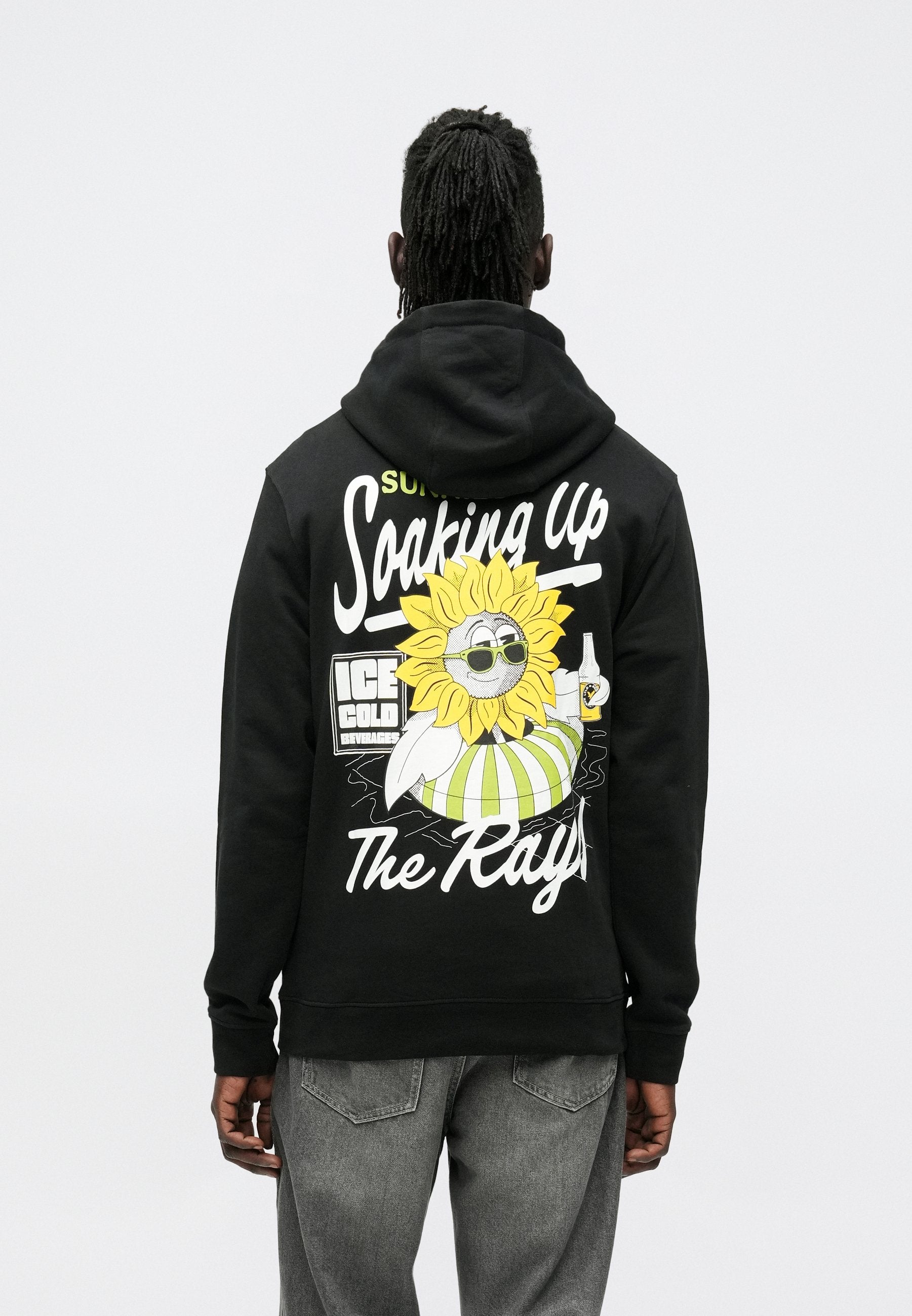Lyle & Scott SUNNIES POOL BAR GRAPHIC HOODIE