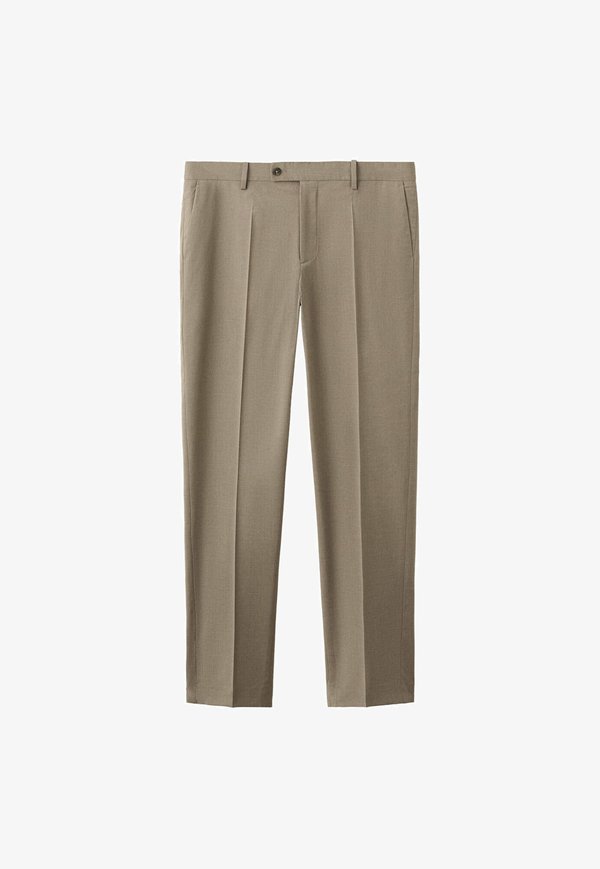 Mango ADULT - Suit trousers - light brown