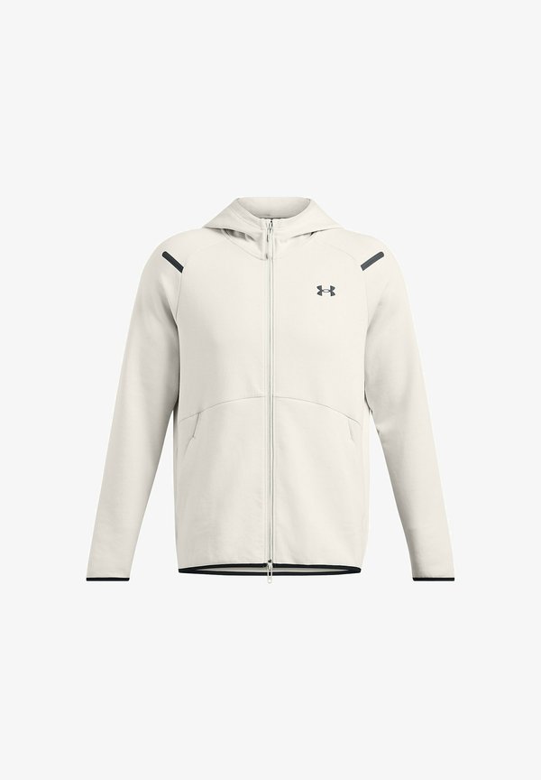 Under Armour UNSTOPPABLE FLEECE - Zip-up sweatshirt - summit white