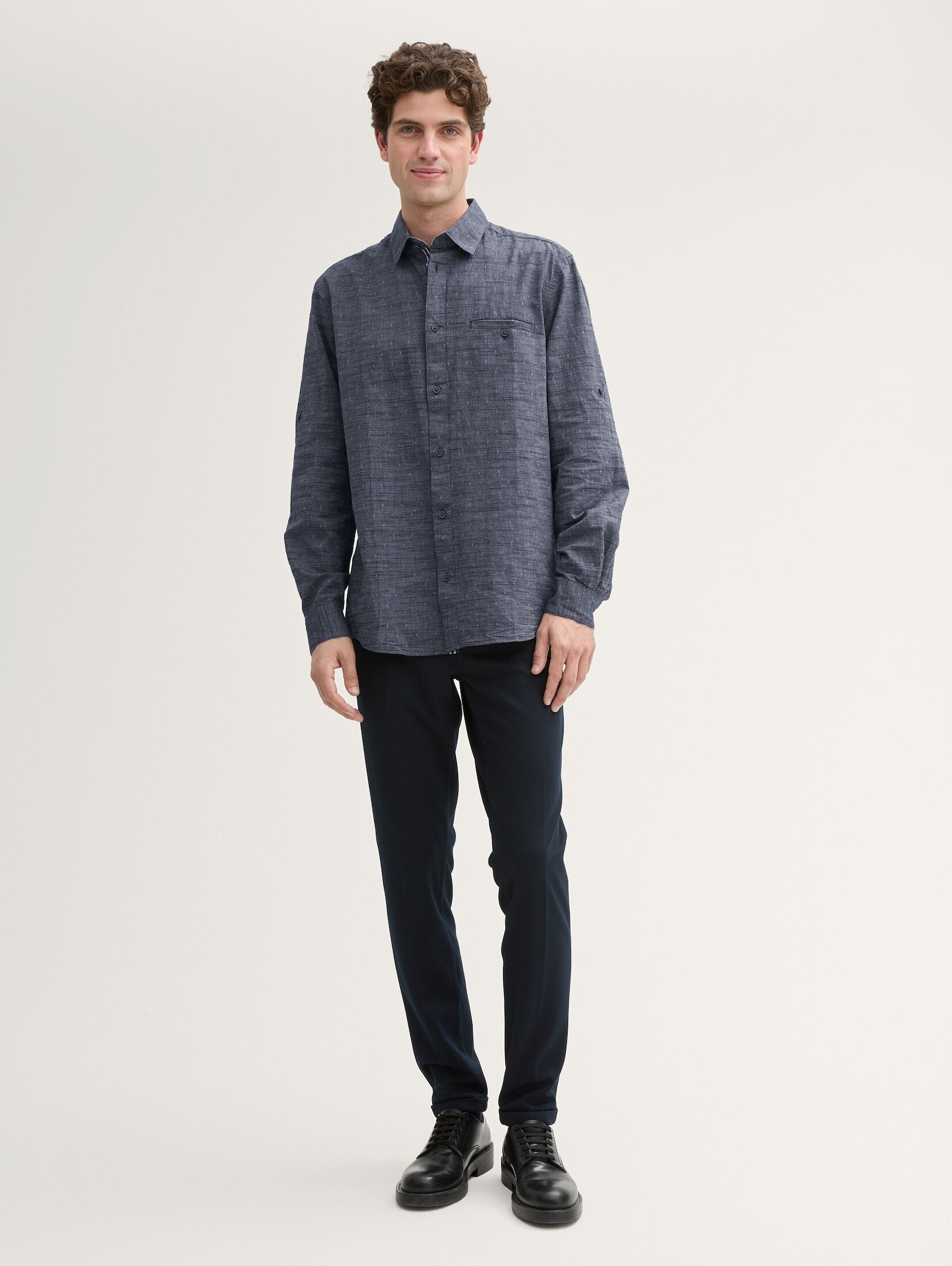 TOM TAILOR REGULAR FIT MIT TURN-UP-FUNKTION