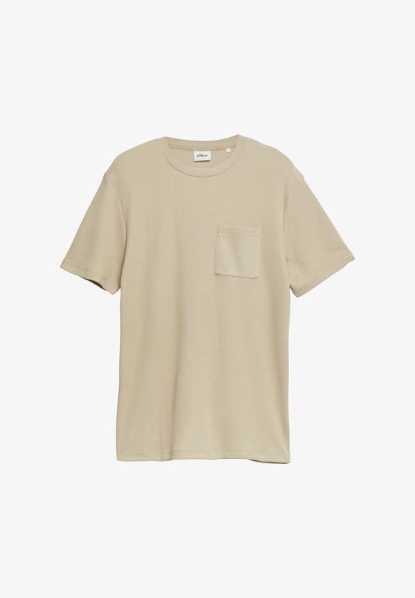 s.Oliver T-SHIRT - Basic T-shirt - beige