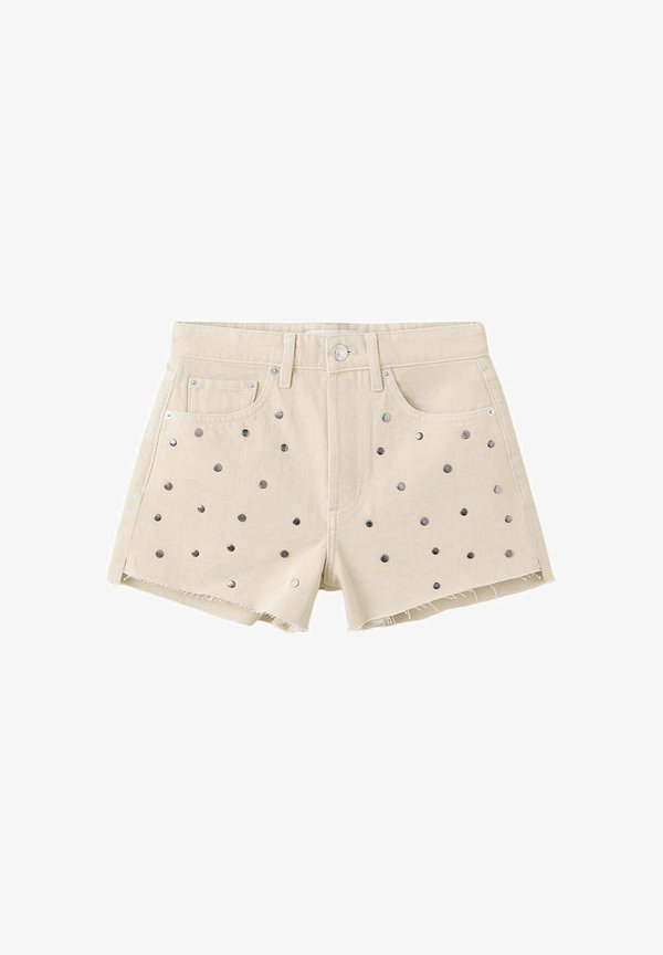 Mango ADULT - Denim shorts - sand