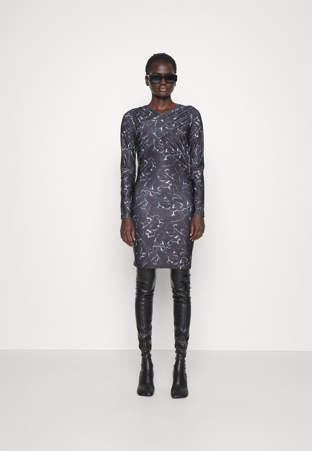 Han Kjøbenhavn CHROME TRIBAL SHORT DRESS