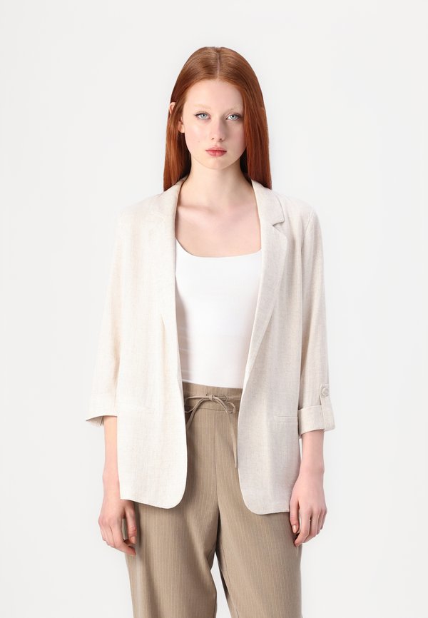 ONLY ONLSIESTA Linen - Blazer - moonbeam