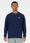 New Balance NEW BALANCE HERREN SWEATSHIRT SMALL LOGO FRENCH TERRY CREW - Sweatshirt - blue