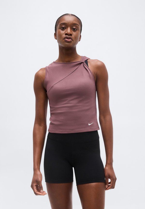 Nike Performance ONE TANK - Top - tattoo/white