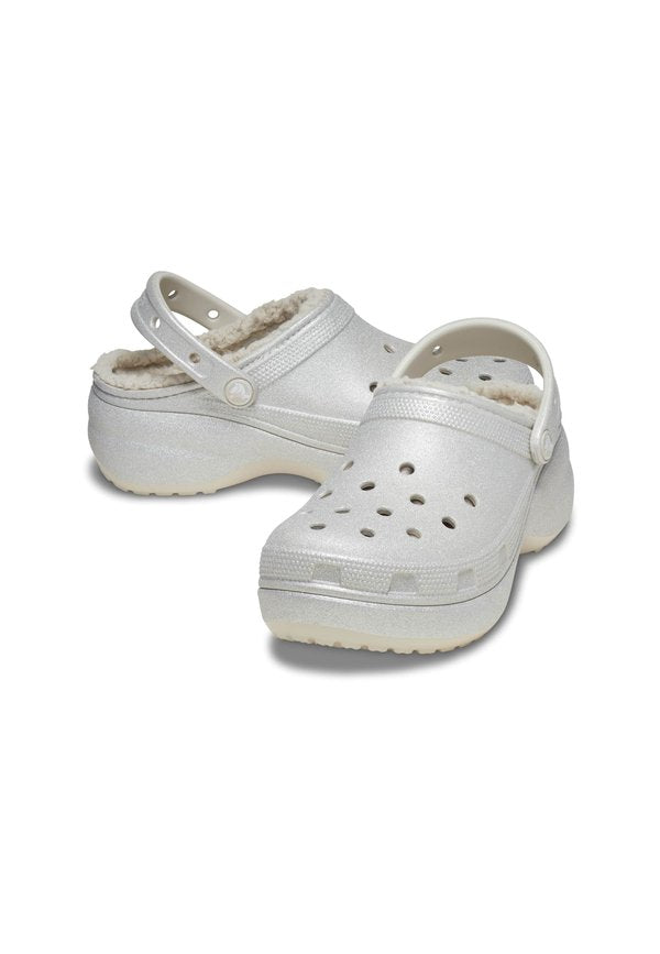 Crocs CLASSIC PLATFORM LINED GLITTER