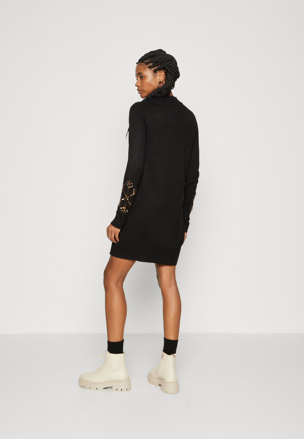 VILA VIFROST HIGH NECK CHRISTMAS DRESS