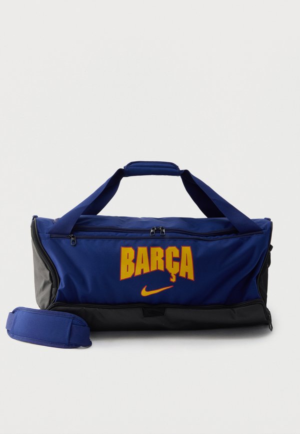 Nike Performance FC BARCELONA ACADEMY DUFFEL UNISEX - Sports bag - loyal blue/mineral yellow