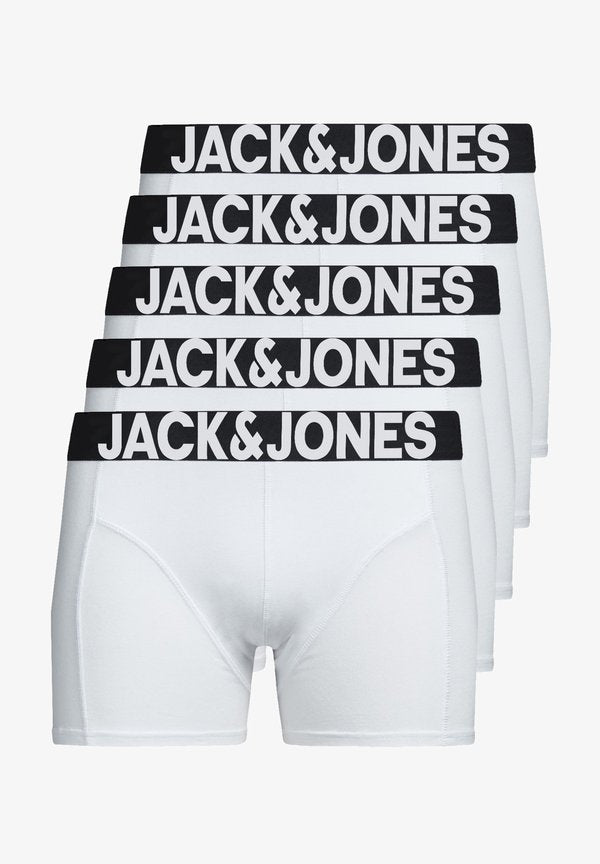 Jack & Jones SOLID 5 ER Pack - Trunks - 5er pack white