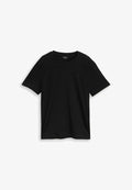 TOM TAILOR MIT LOGO-STICKEREI - Basic T-shirt - black