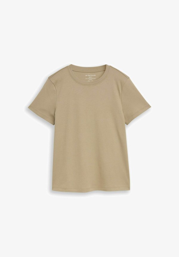 TOM TAILOR Basic T-shirt - silver olive