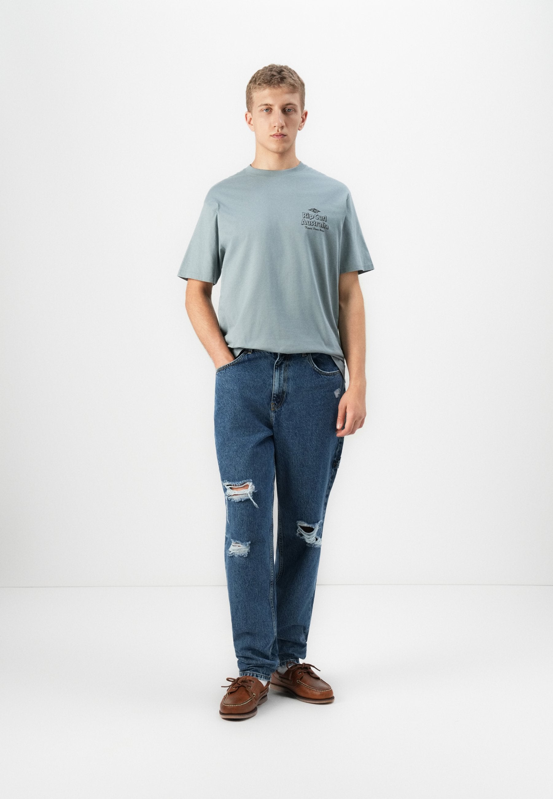 Karl Kani RETRO TAPERED WORKWEAR HEAVY DISTRESSED