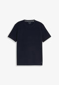 TOM TAILOR PIQUÉ T-SHIRT - Basic T-shirt - sky captain blue