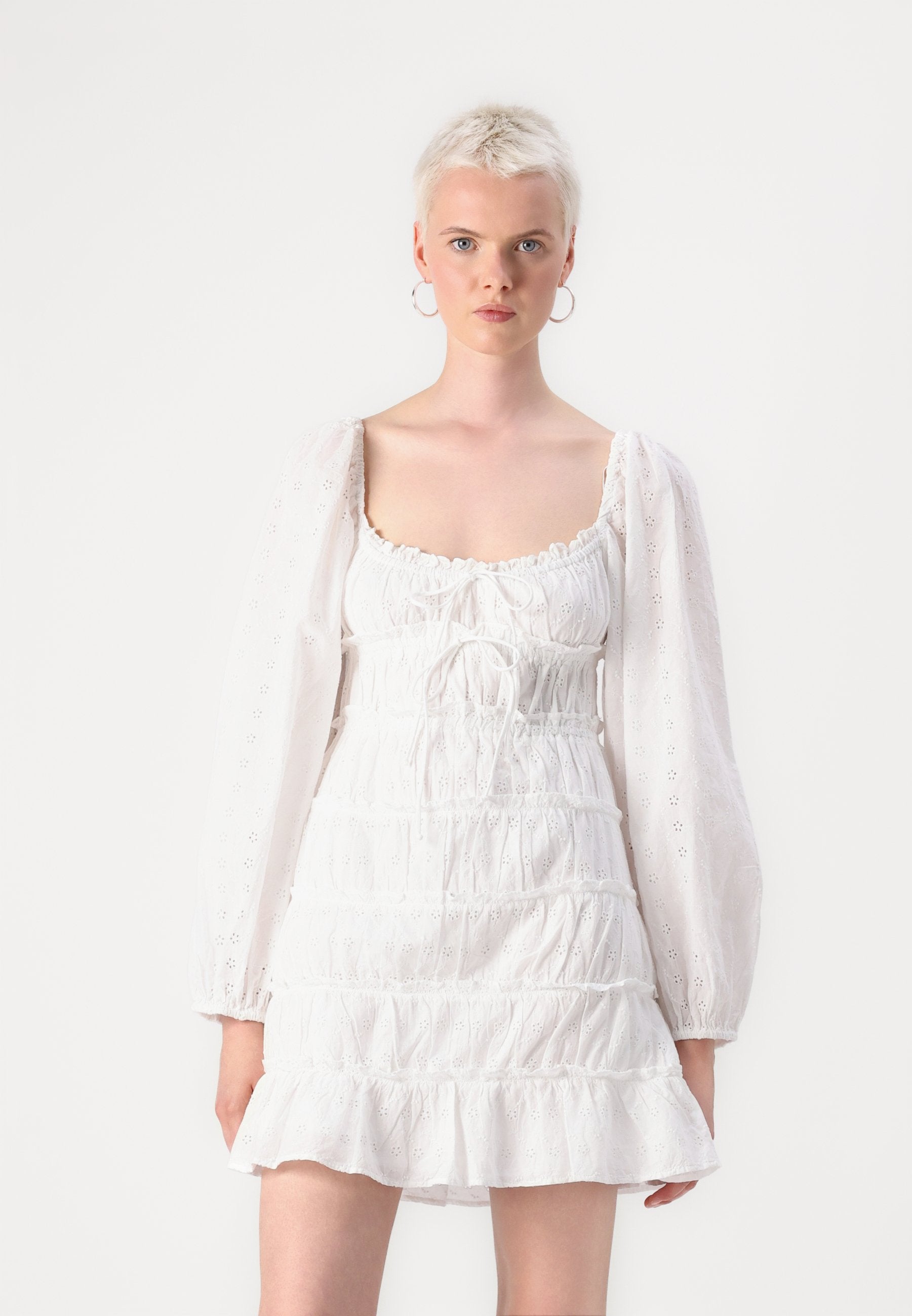 Gina Tricot BRODERIE ANGLAIS DRESS