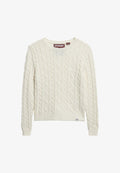 Superdry & Co ESSENTIALS CABLE - Jumper - ecru