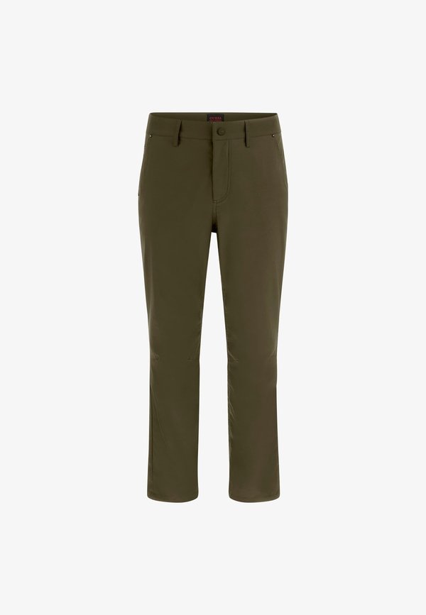 Guess GUESS MID WAIST CHINOHOSE - Chinos - grün
