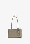 Guess MERIDIAN - Handbag - dark taupe