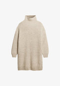 Superdry & Co Jumper dress - light grey twist