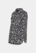 Missguided Maternity MATERNITY ZEBRA SHACKET