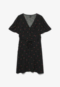 Vero Moda VMALBA - Day dress - black aop cherries