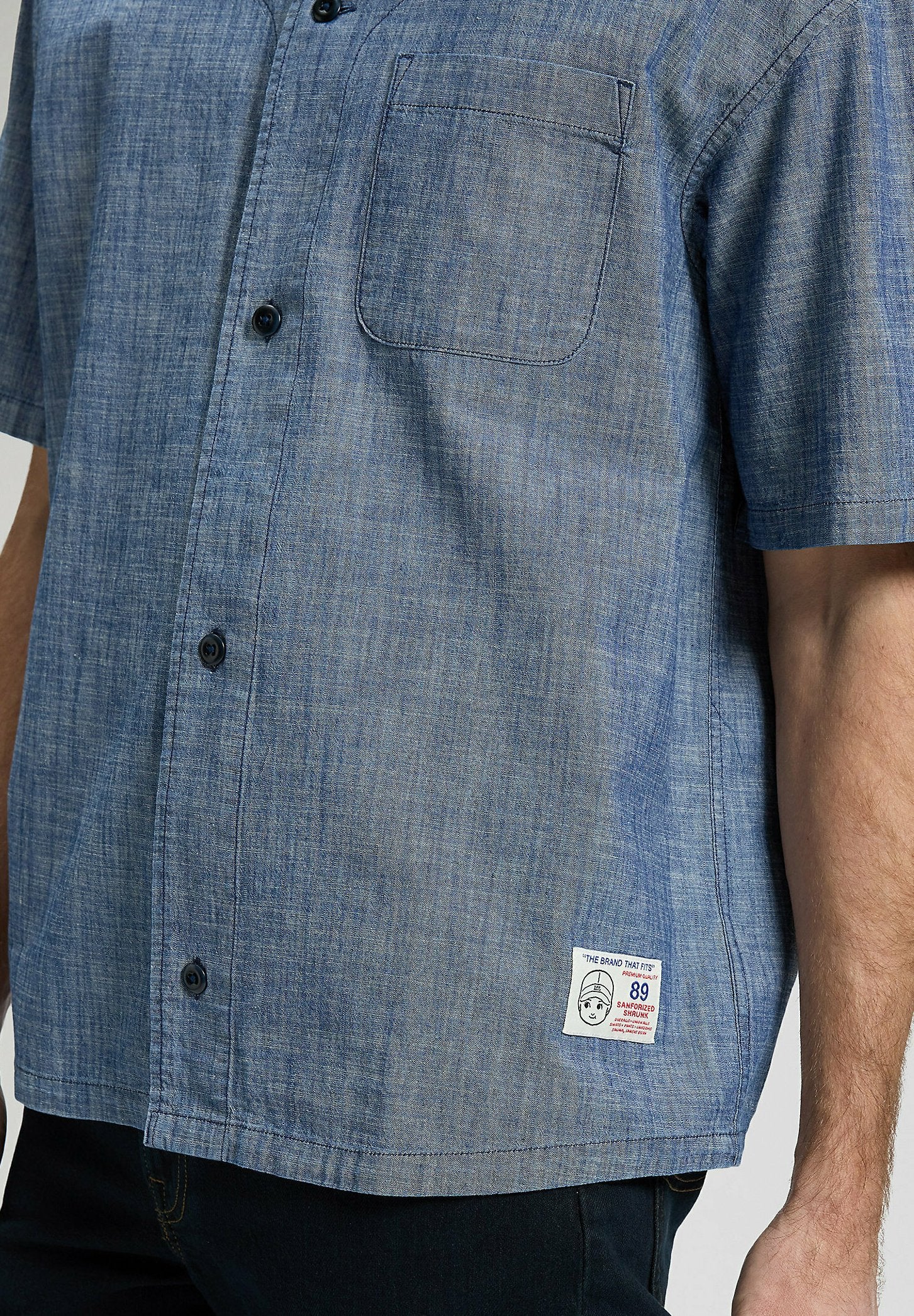 Lee SHORT SLEEVE BASEBALL TEE WITH PKT - RELAXED FIT