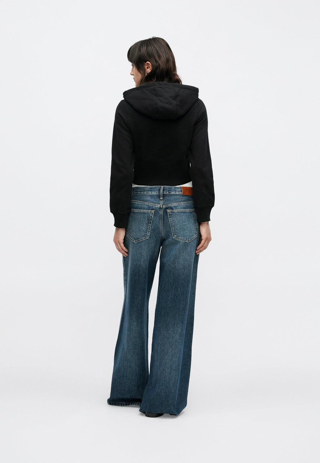 70S HIGH RISE WIDE LEG JEANS Media 4