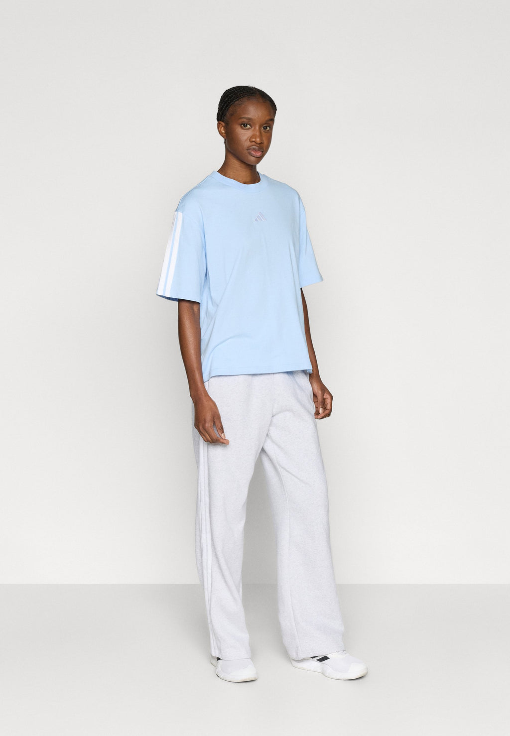 adidas Sportswear ESSENTIALS 3 STRIPES OPEN HEM PANTS