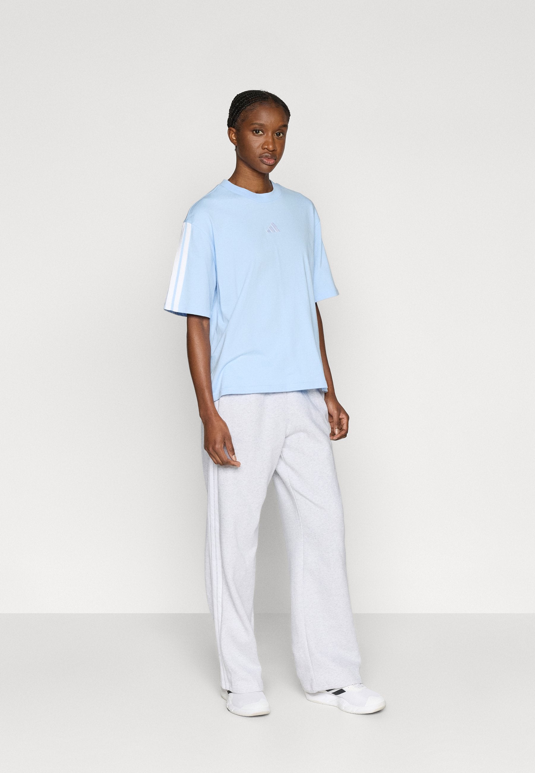 adidas Sportswear ESSENTIALS 3 STRIPES OPEN HEM PANTS