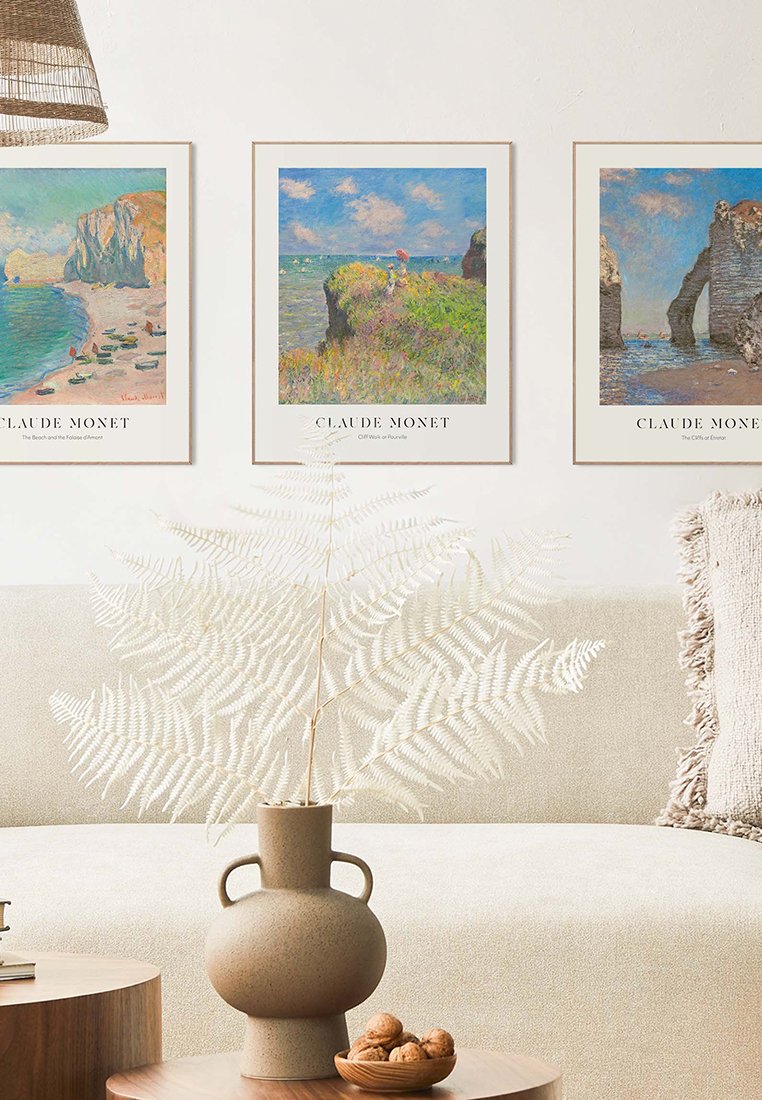 Orange Wallz MONET COASTAL 3 PACK