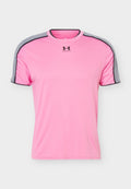 Under Armour CHALLENGER TRAIN - Sports T-shirt - pink frenzy/titan gray/black