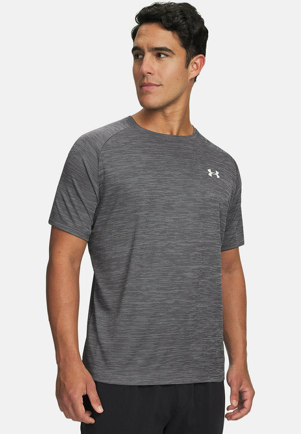 Under Armour TECH TEXTURED - Sports T-shirt - castlerock