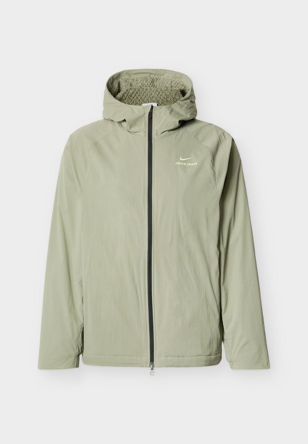 Nike Performance JACKET - Windbreaker - olive/light liquid lime