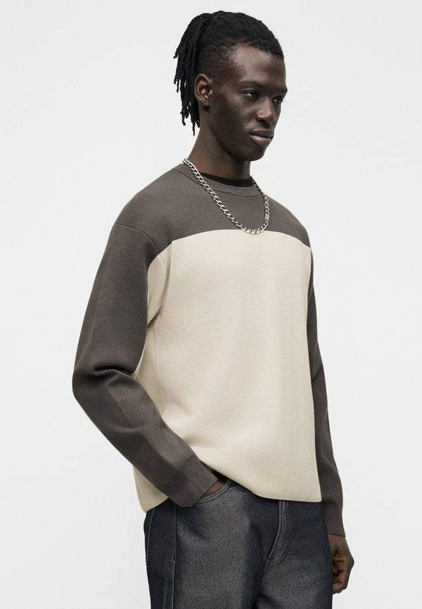 Calvin Klein COLORBLOCK TECH CREW SWEATER