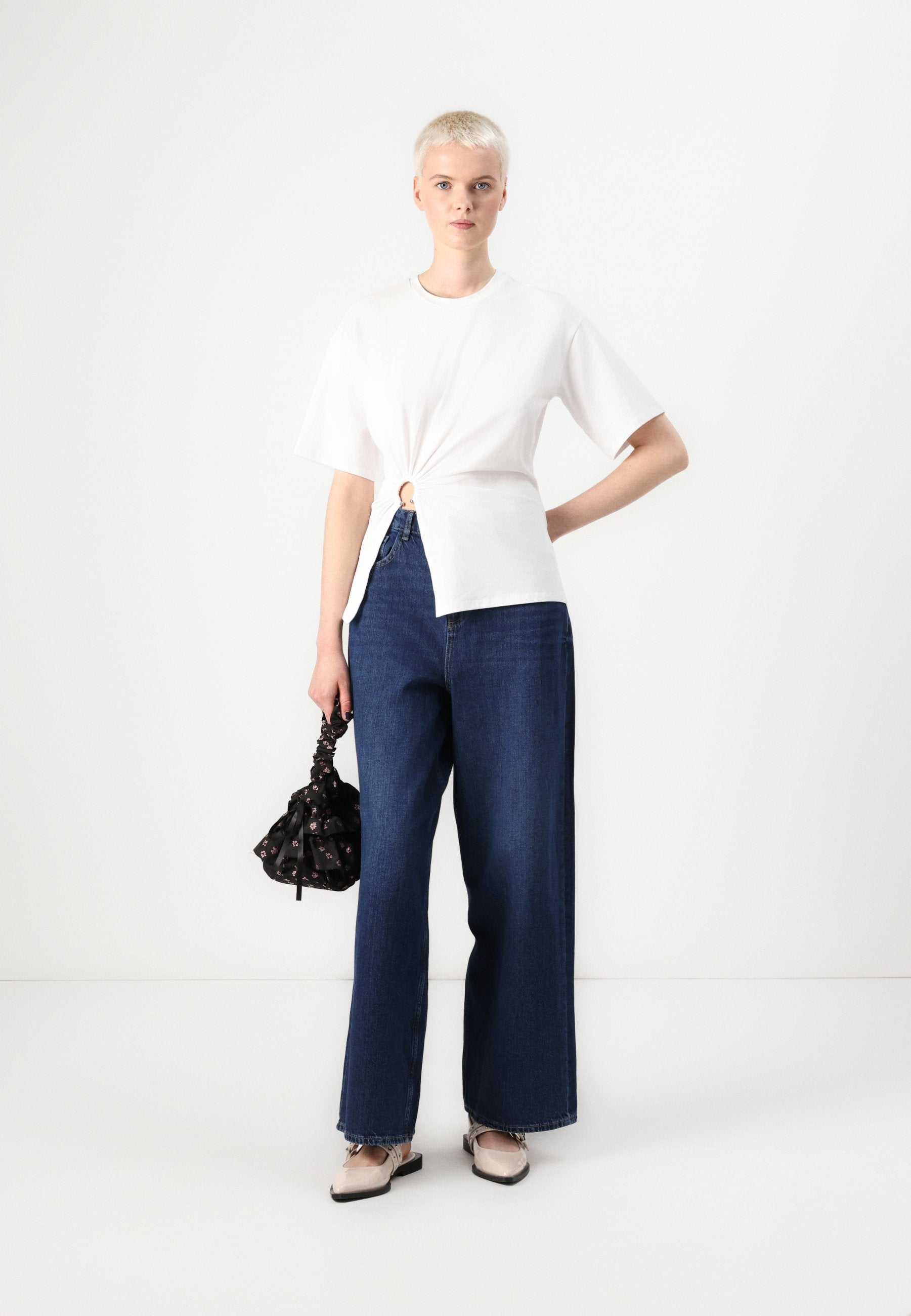 Wide-fit ONLPAULINA High waist gy Fit Media 2