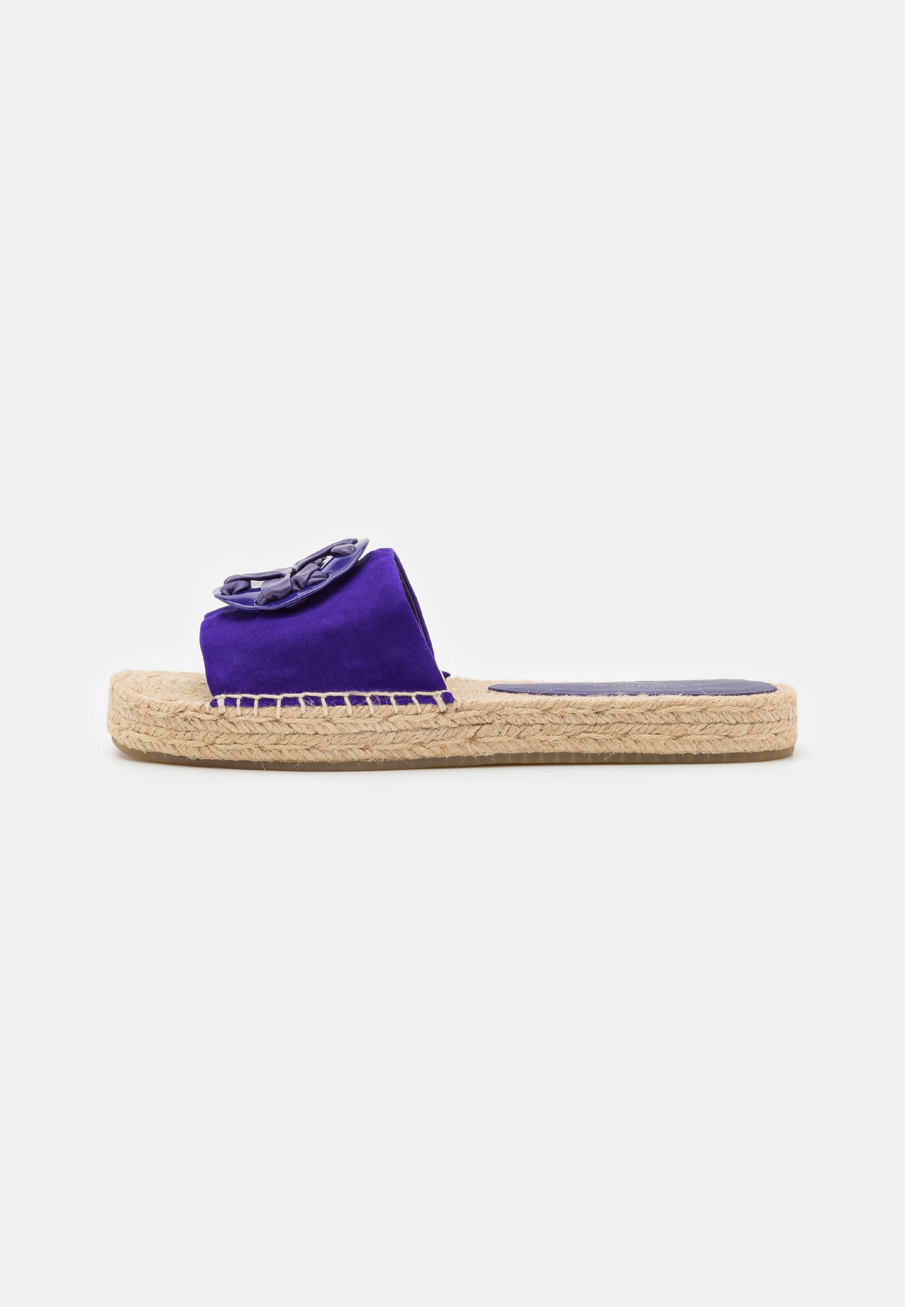 Tory Burch WOVEN DOUBLE ESPADRILLE SLIDE