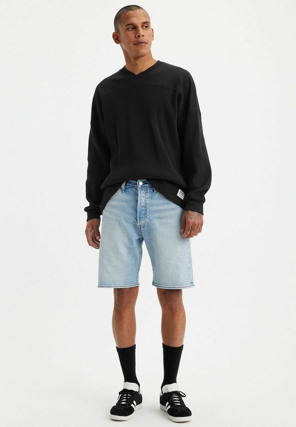 Levi's® 501® ORIGINAL SHORT - Denim shorts - dark lane ltwt short