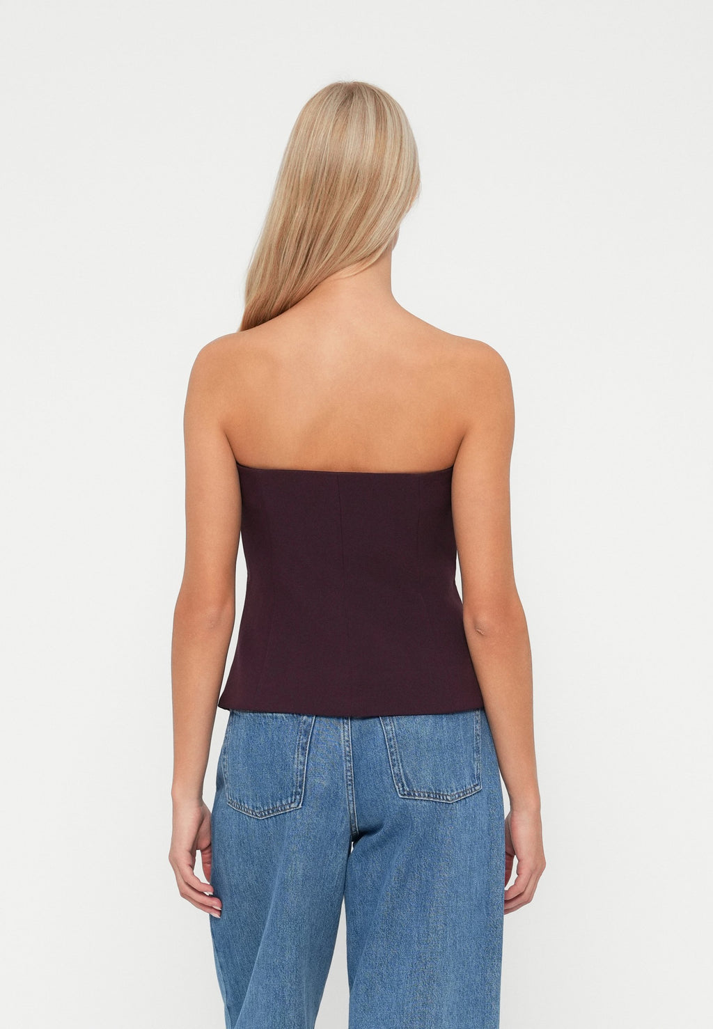 GAP STRAPLESS TAILORED