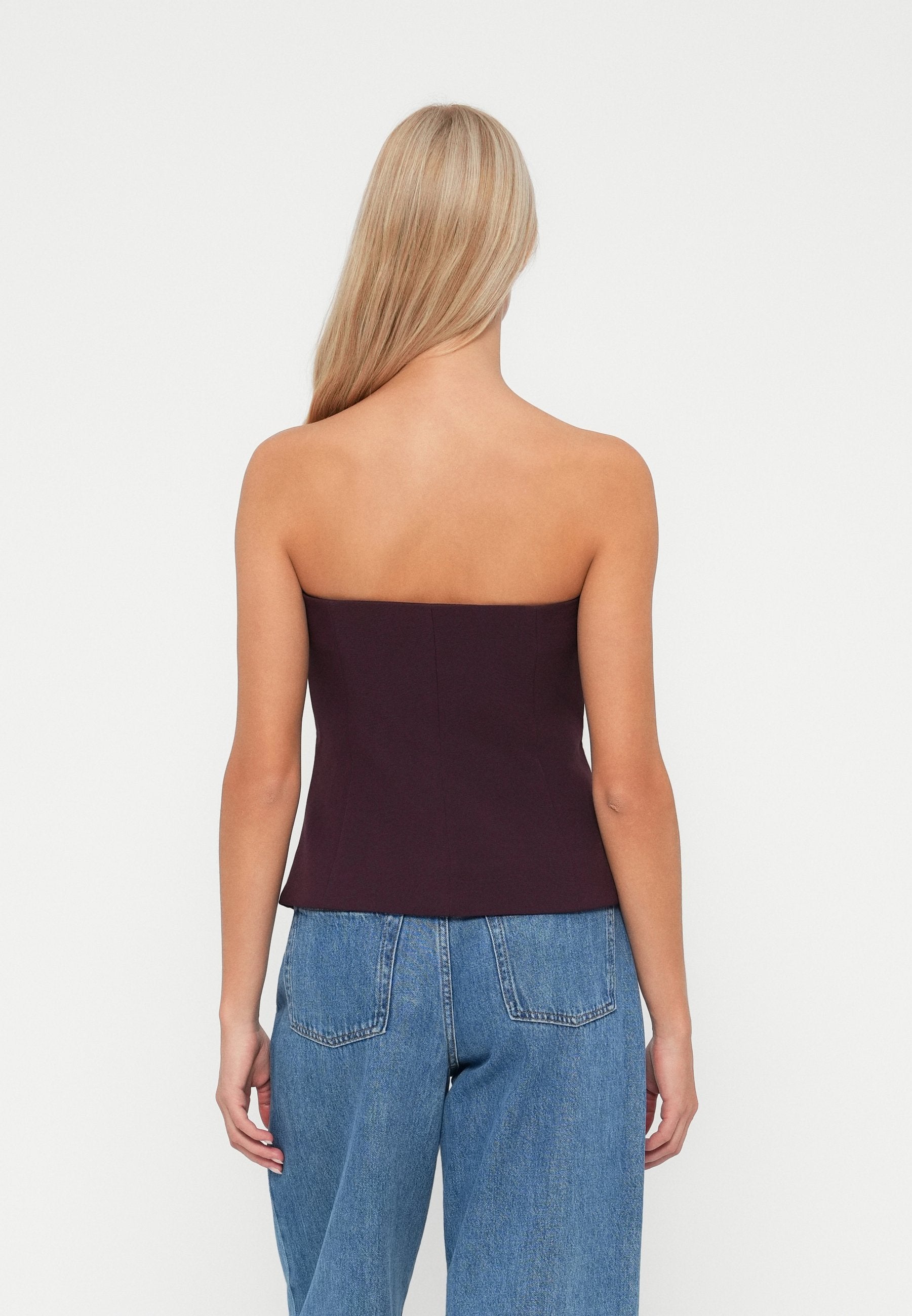 GAP STRAPLESS TAILORED