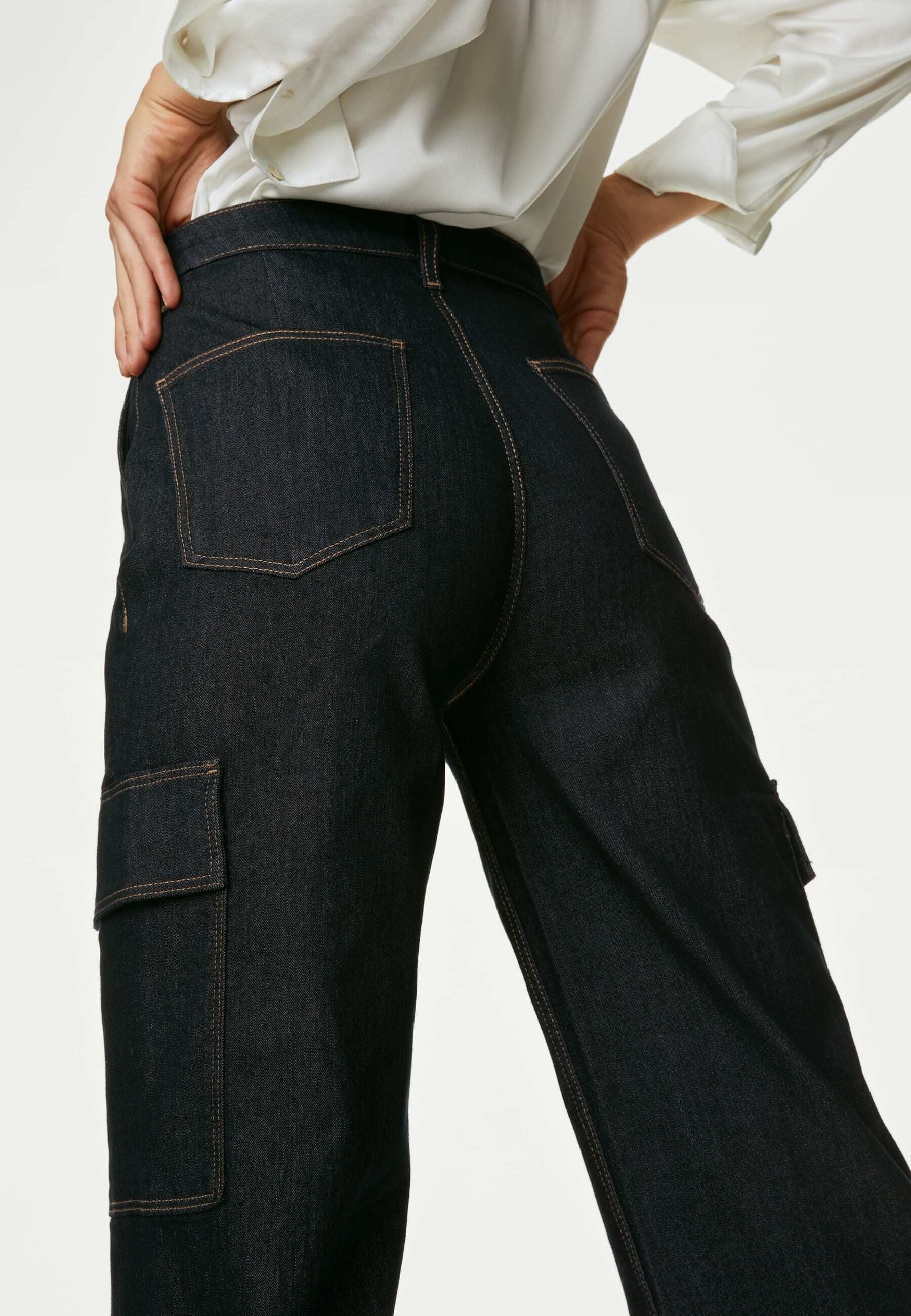 Marks & Spencer HIGH WAISTED WIDE LEG