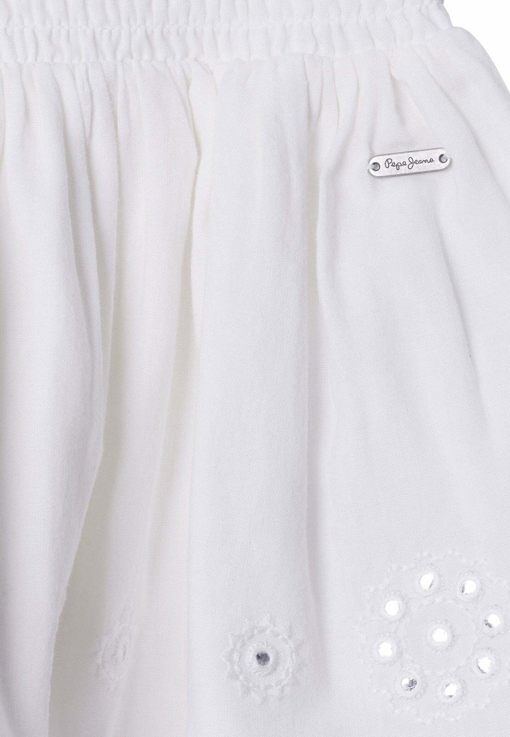 Pepe Jeans FALDA CORTA HOLLY CON DETALLES CALADOS