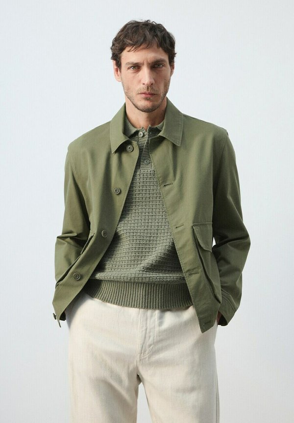 Mango Summer jacket - khaki