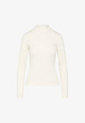 s.Oliver LANGARM MIT STRUKTUR UND STEHKRAGEN - Jumper - creme