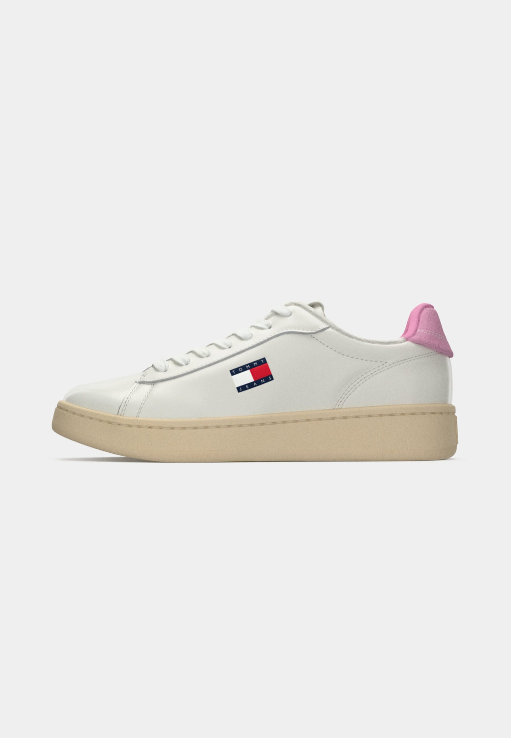 Tommy Jeans ARCHIVE COURT LEATHER TRAINERS