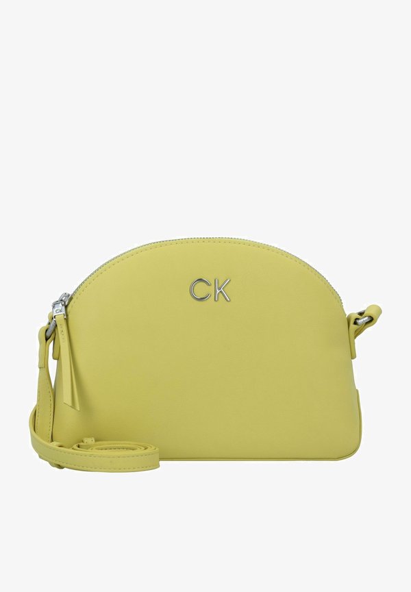 Calvin Klein RE-LOCK 25 CM - Cross body bag - citrus