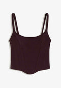 Bershka TOP - Top - mauve