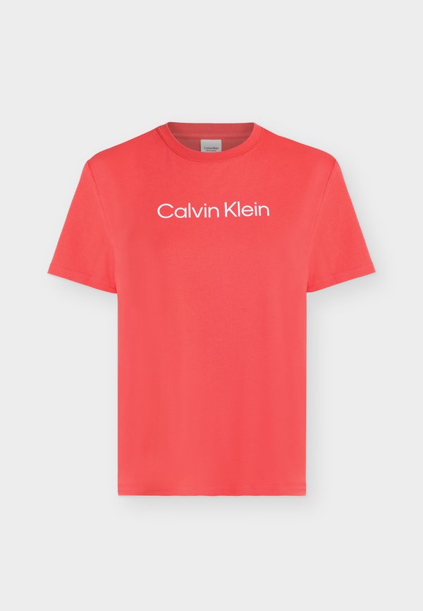 Calvin Klein COMMUTER REGULAR TEE - Print T-shirt - punch pink
